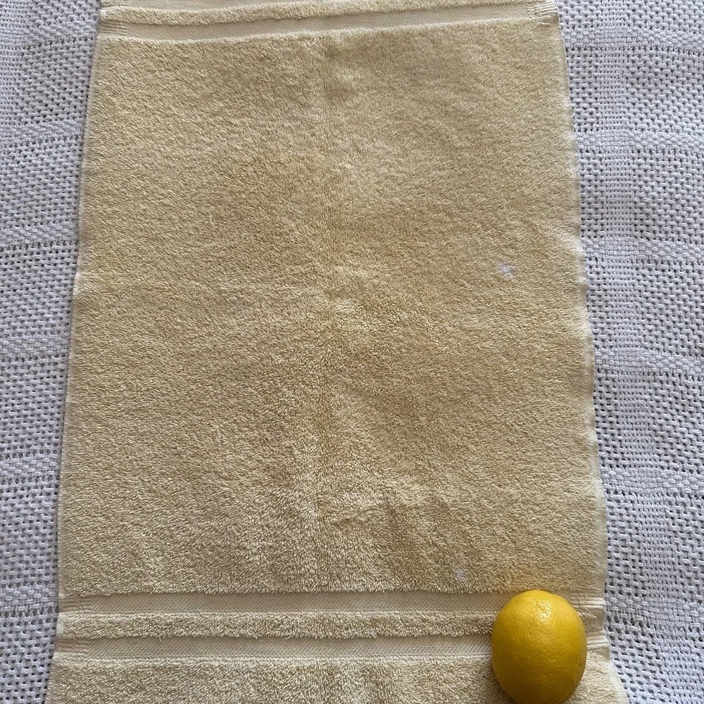 Ralph Lauren Cream Cotton Towel